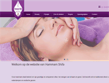 Tablet Screenshot of hammamshifa.nl